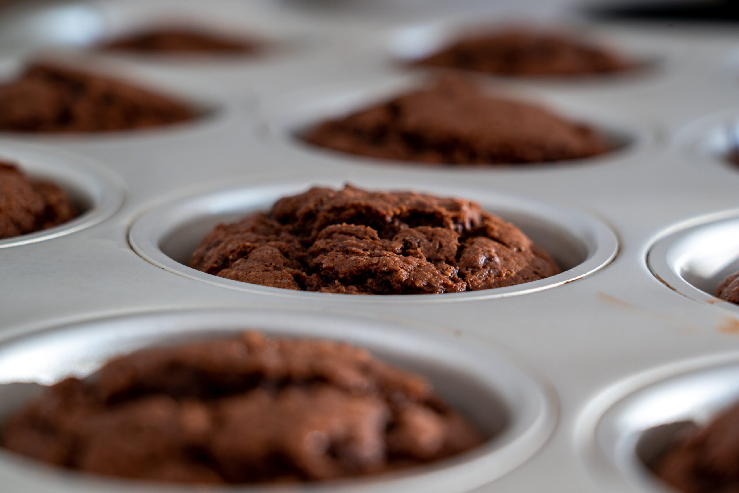 Muffins de chocolate: tiempo de cocción perfecto