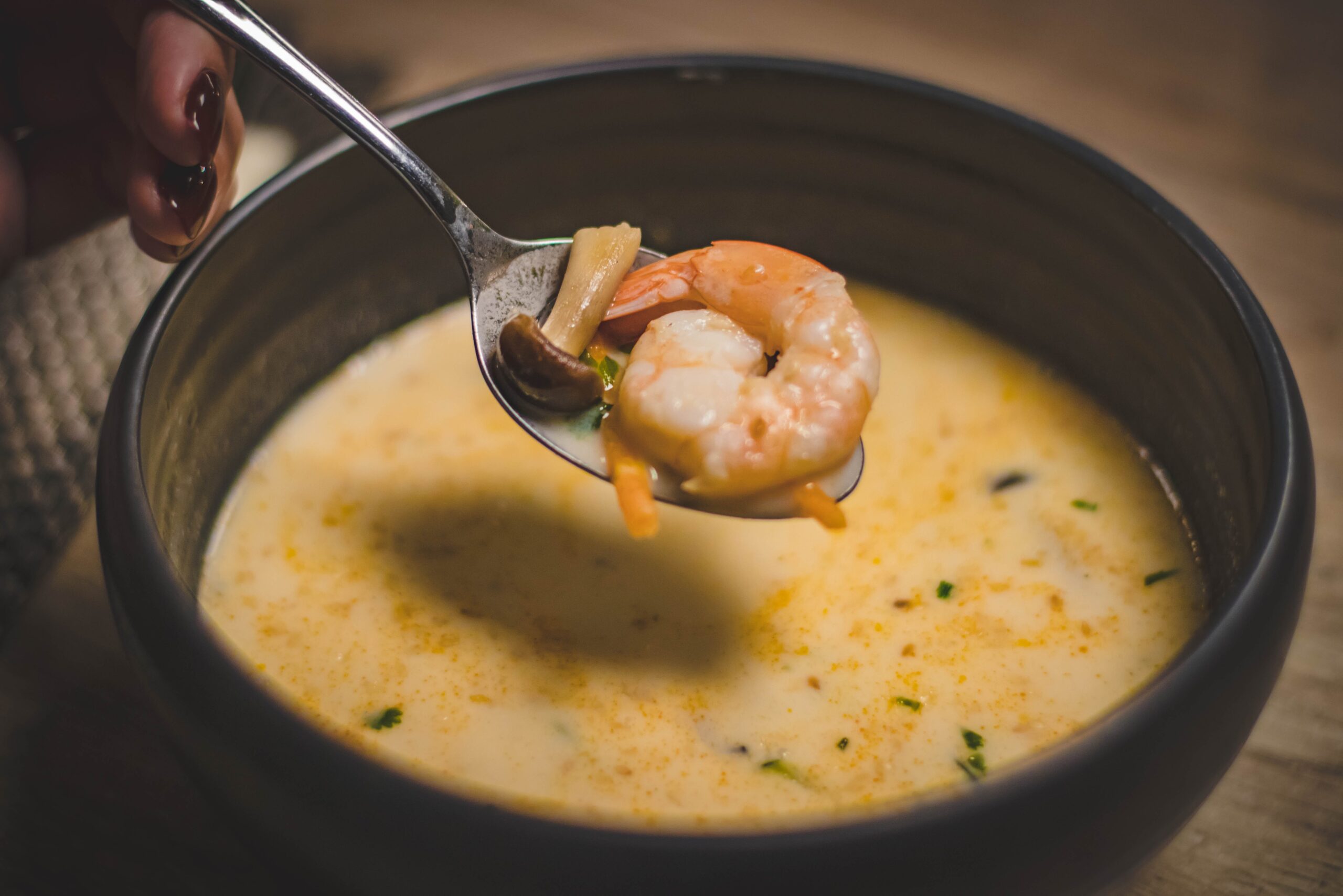 Tiempo de cocción sopa pescado y marisco