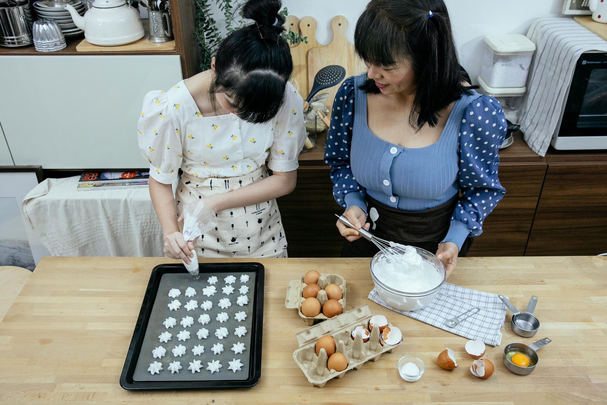 Merengue italiano en airfryer: receta y tiempo