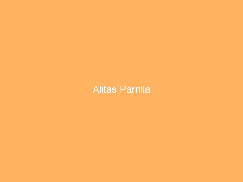 Alitas Parrilla