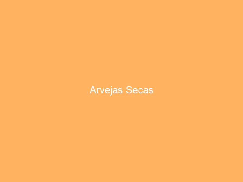 Arvejas Secas
