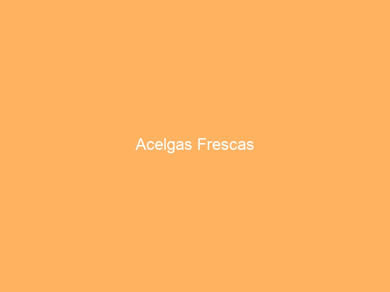 Acelgas Frescas