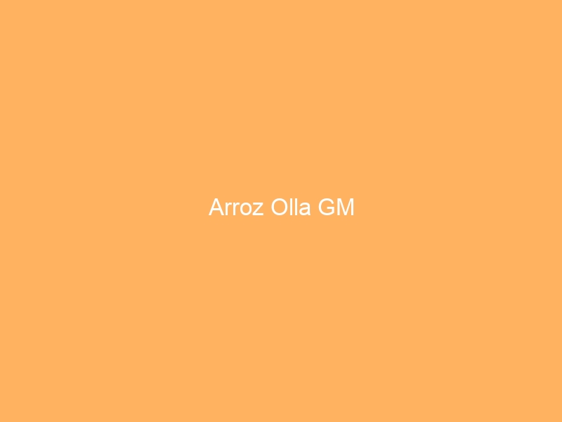Arroz Olla GM