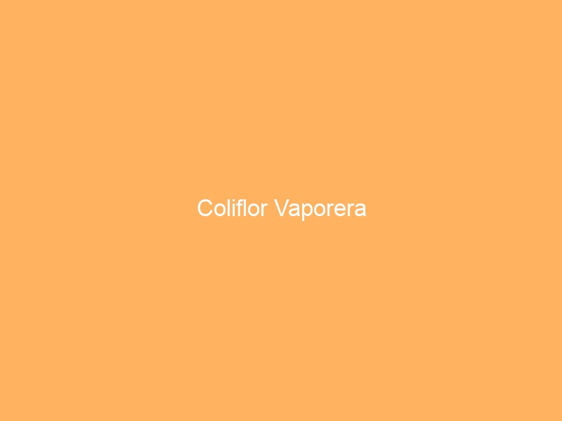 Coliflor Vaporera