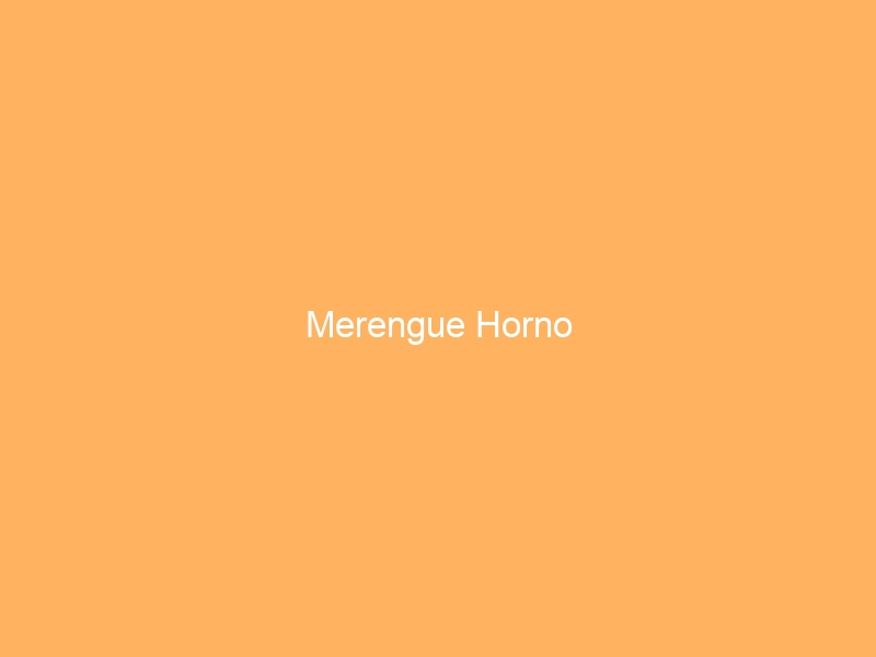 Merengue Horno