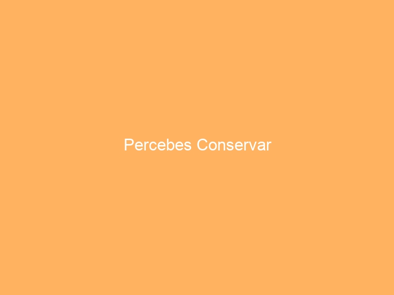 Percebes Conservar
