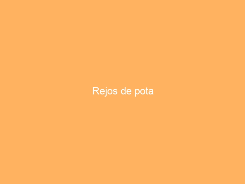 Rejos de pota