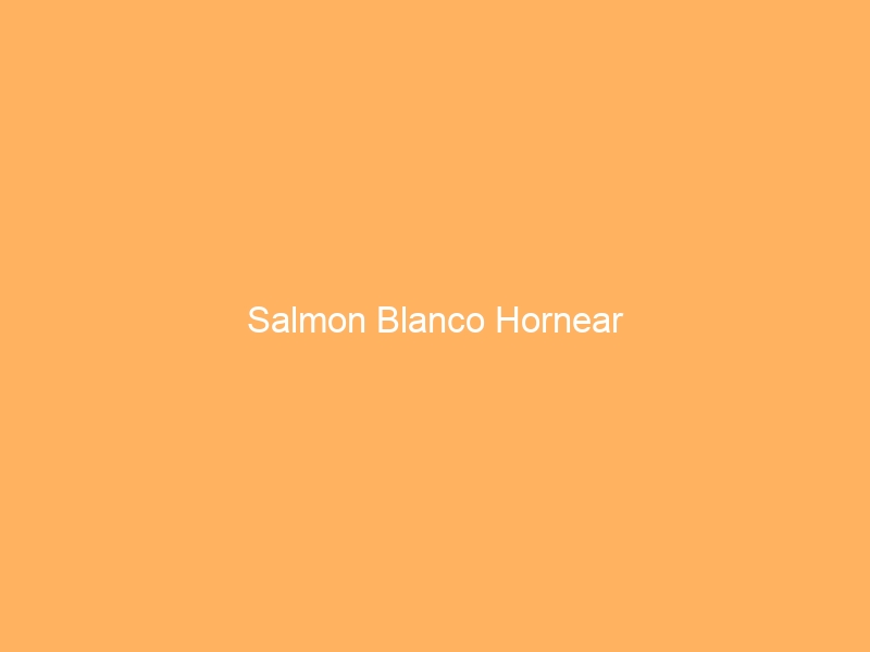 Salmon Blanco Hornear